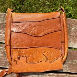 Vintage Handmade Leather Purse
